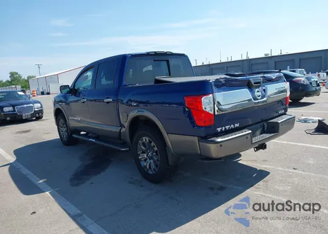 2018 Nissan Titan Platinum Reserve from USA, damaged, VIN 1N6AA1E56JN501391
